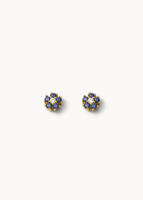 Daisy Blue Earrings