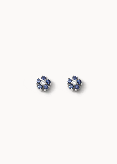 Daisy Blue Earrings - CREU | Buy Online