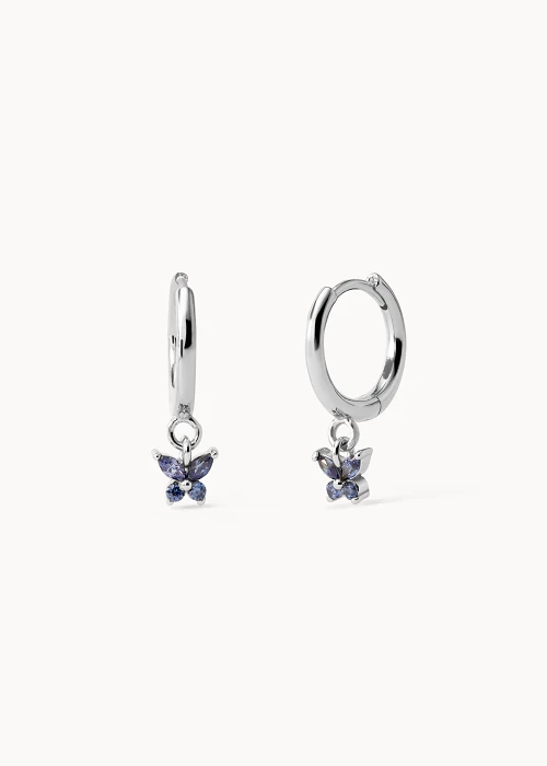 Aro Mariposa Azul Earrings - CREU | Buy Online