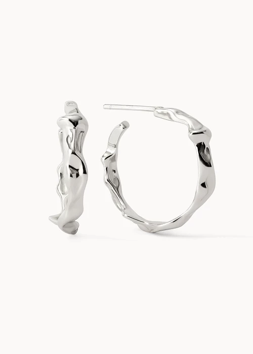 Abstract Hoop Earrings - CREU | Buy Online