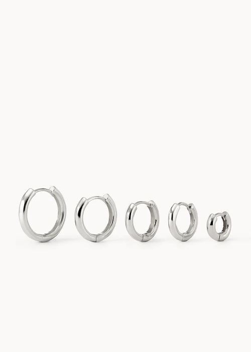 Thick Click Hoop Earrings - CREU | Buy Online