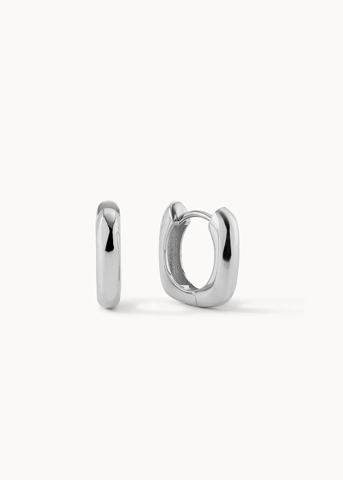 Pendientes Square Hoop - CREU | Comprar online