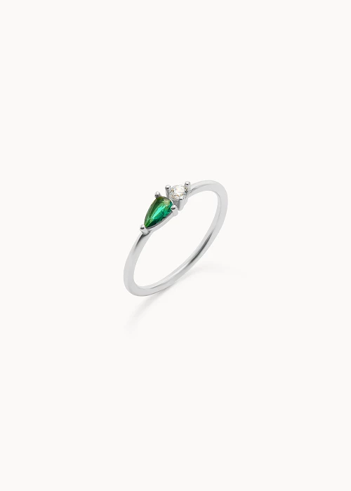 Anillo Green Drop - CREU | Comprar online