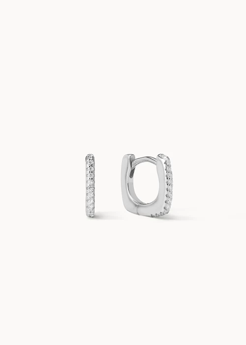 Pendientes Square Brillo - CREU | Comprar online