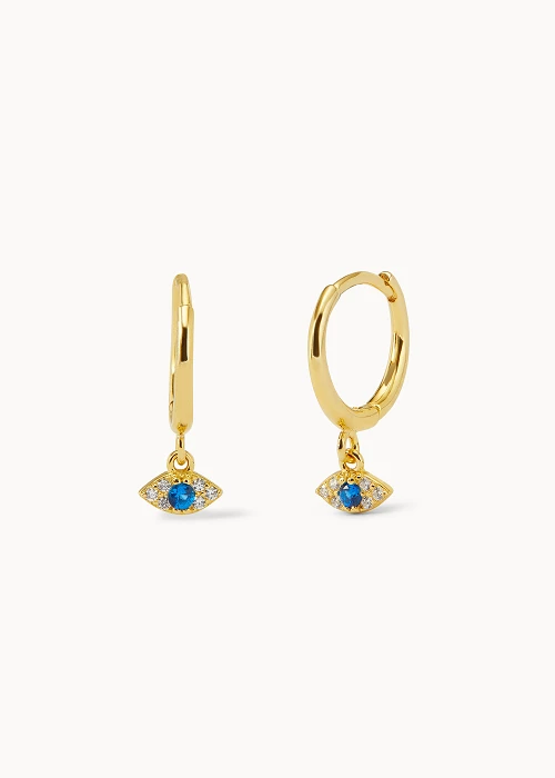 Aro Blue Eye Earrings