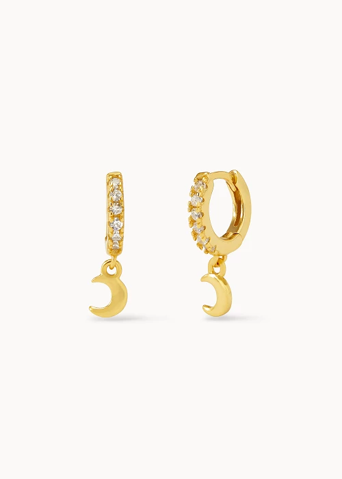 Aro Luna Brillo Earrings