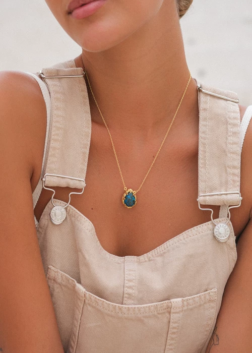 Groovy Chrysocolla Necklace - CREU | Buy Online