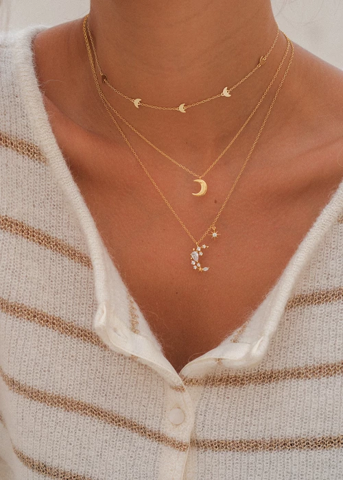 Half Moon Necklace - CREU | Buy Online