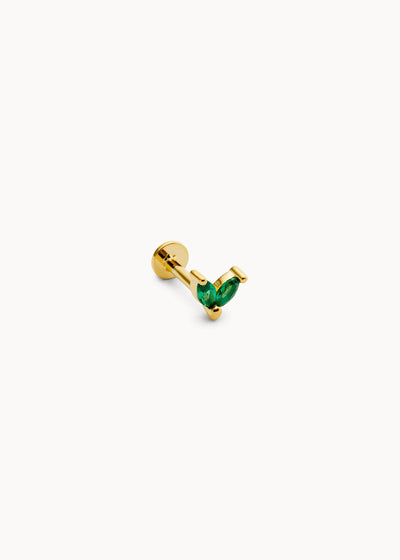 Green V Piercing
