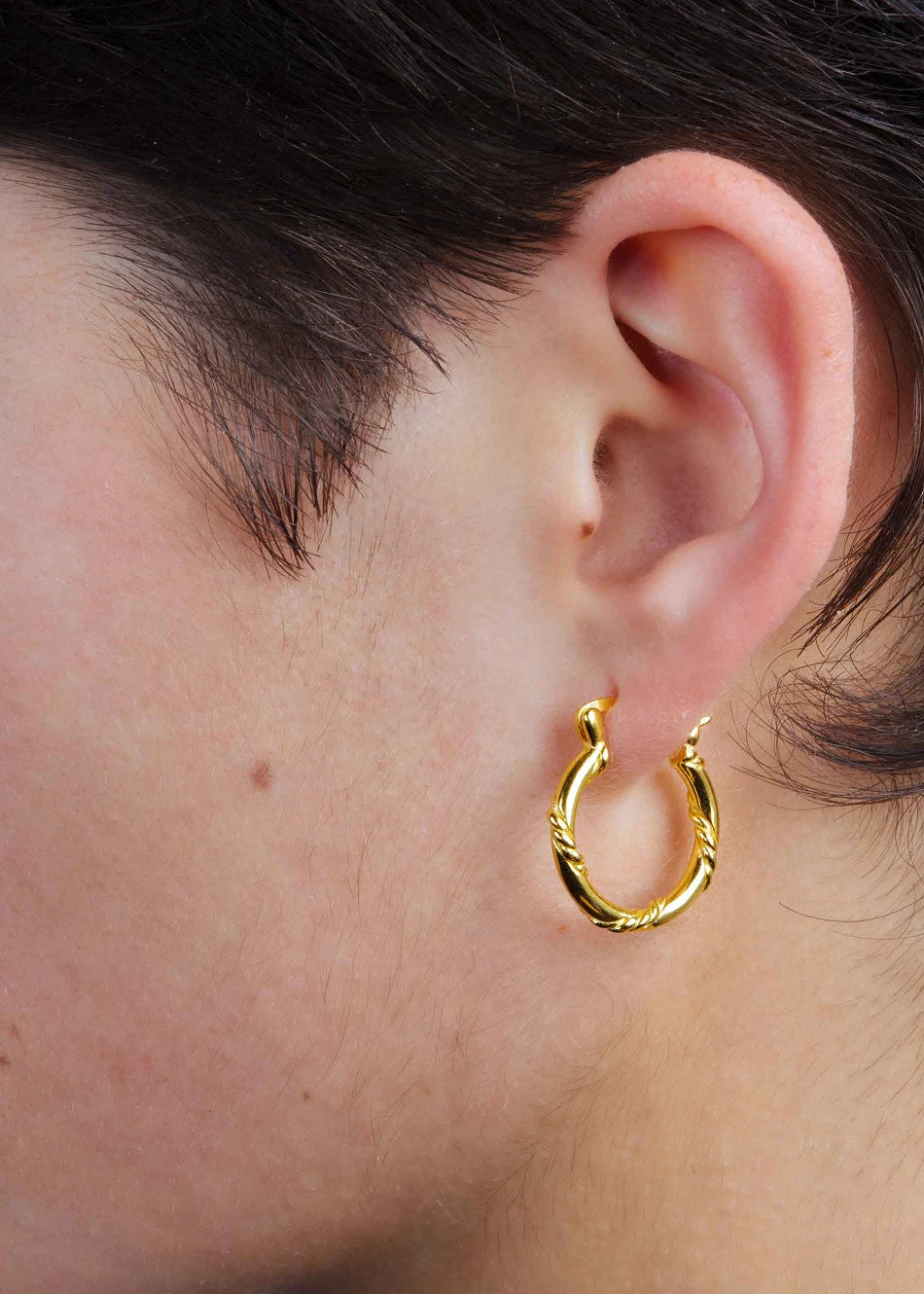 Pendientes Envolving Hoops