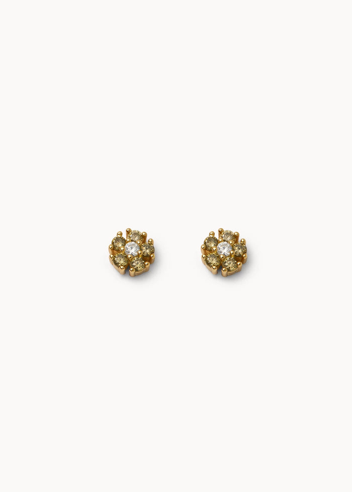 Daisy Green Earrings