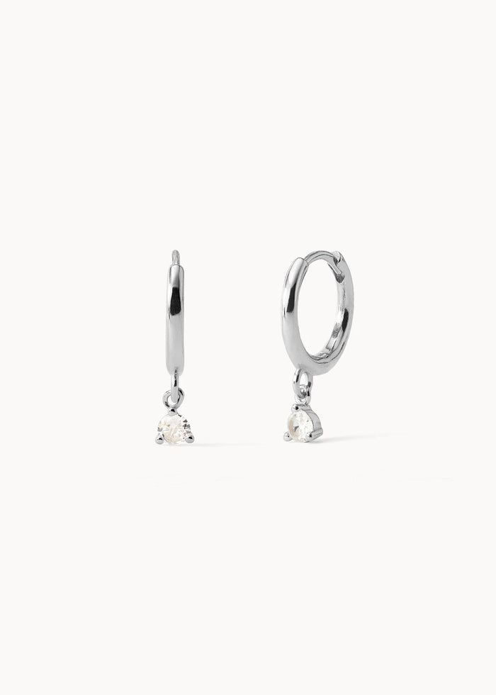 Pendientes Shine White