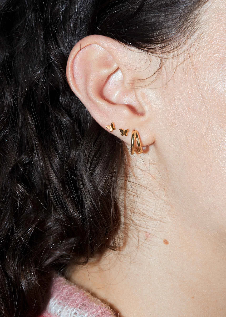 Little Serena Hoop Earrings