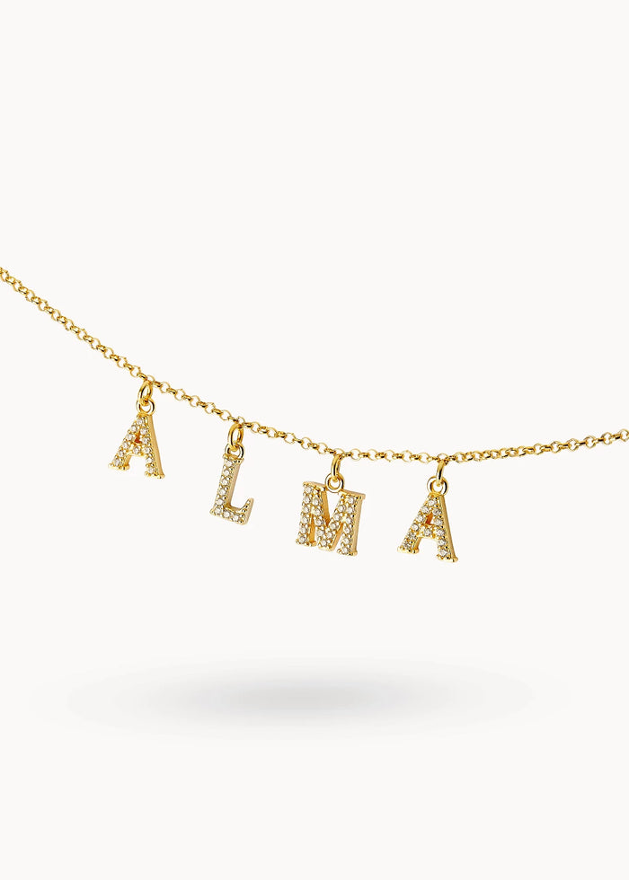 My Name Zirconia Necklace