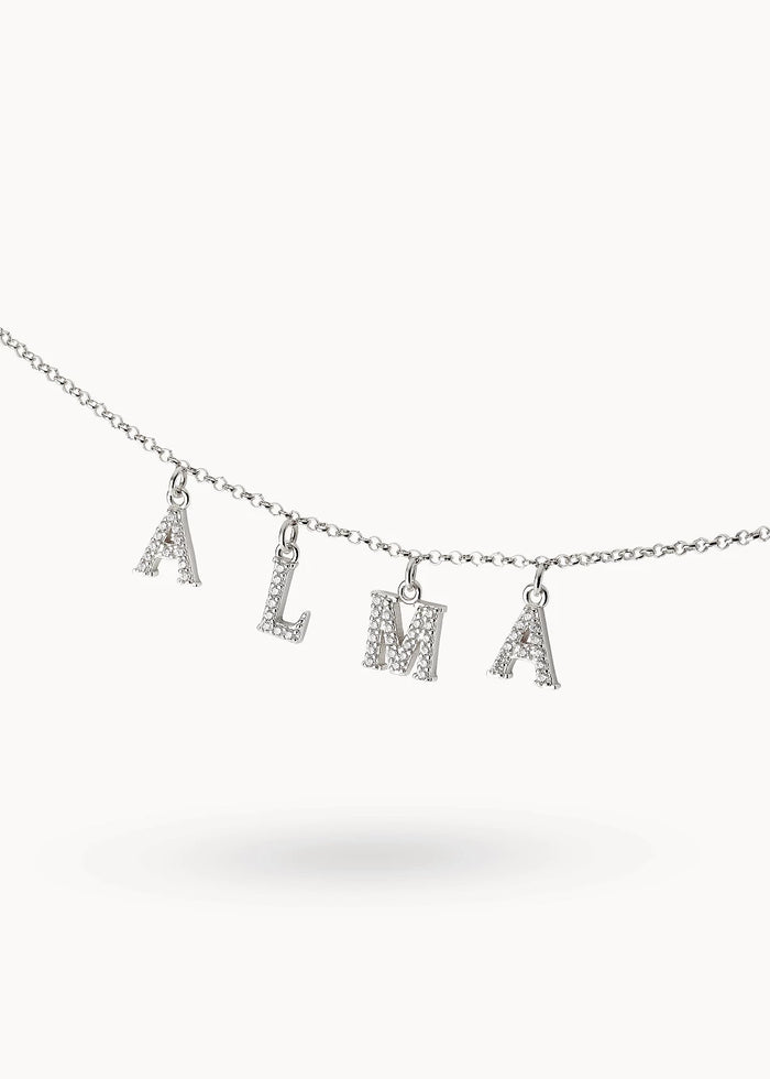 My Name Zirconia Necklace