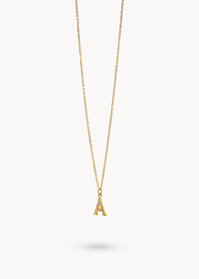 Collar Inicial Brillo