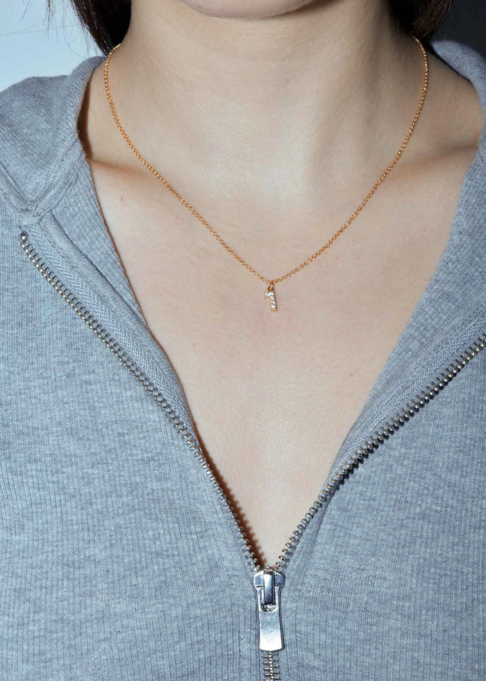 Collar Número Brillo