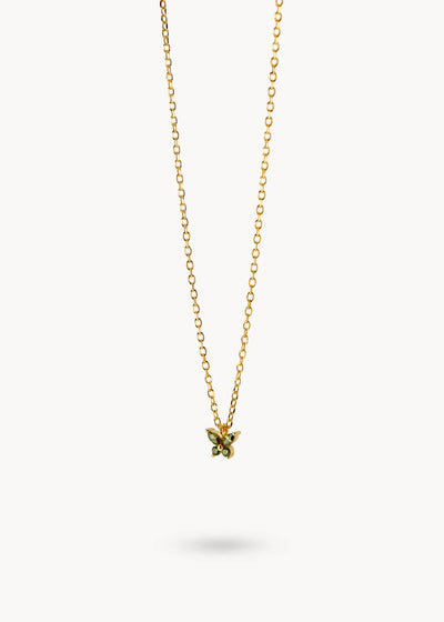 Mariposa Green Necklace