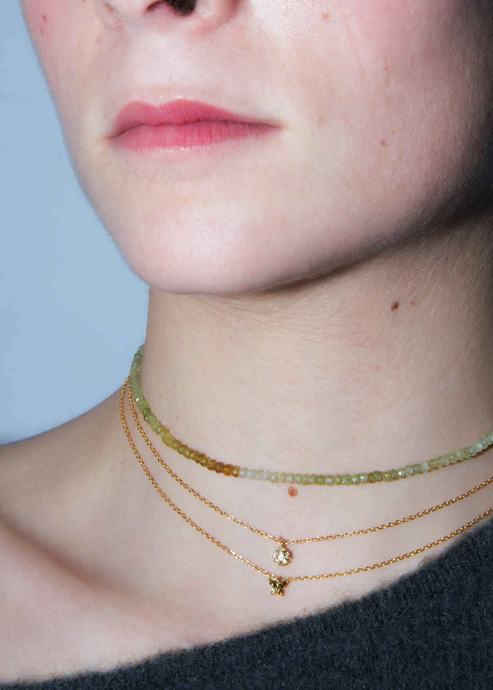 Collar Mariposa Verde