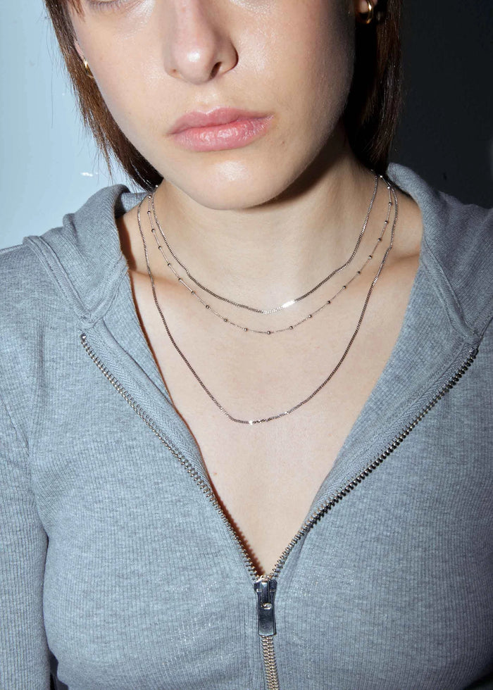 Collar Triple Fine Chains