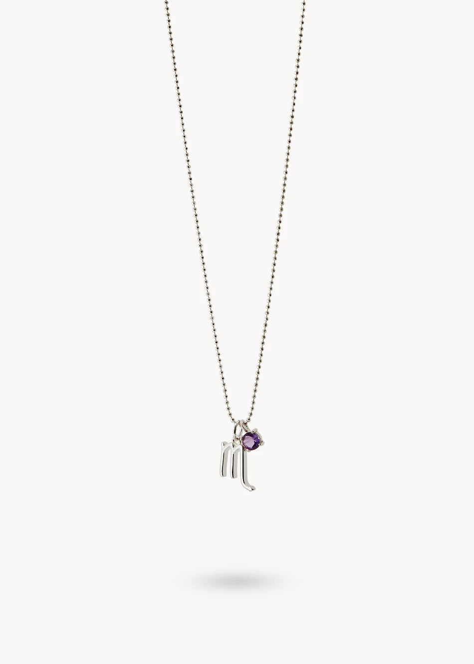 Collar Astro Energy Escorpio en plata