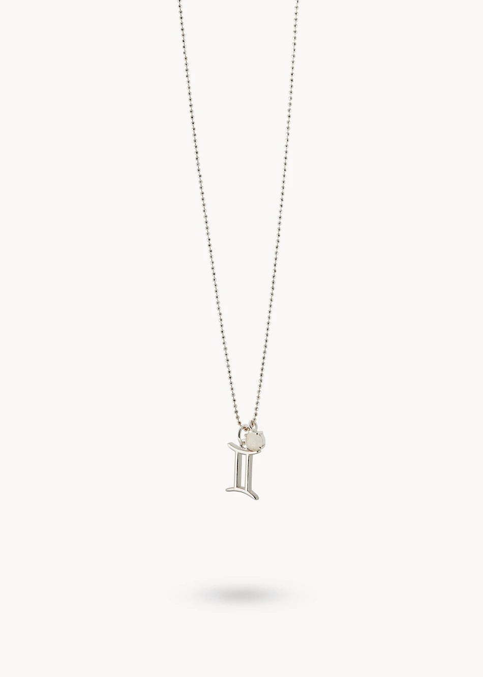 Collar Astro Energy Géminis en plata