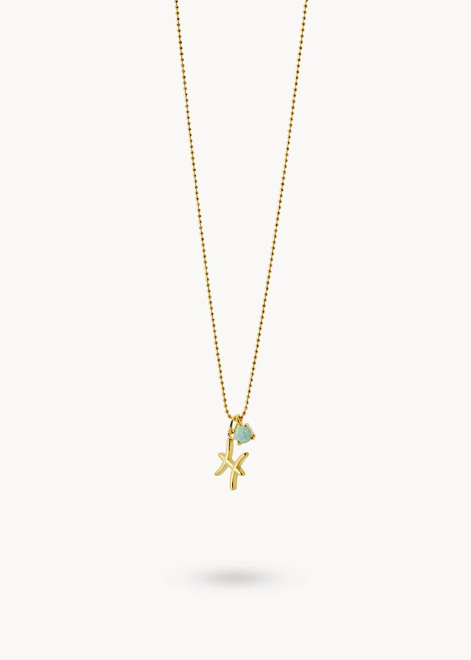 Collar Astro Energy Piscis en oro