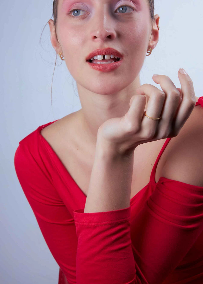 Anillo Lyra White
