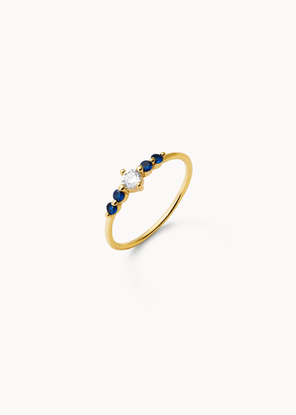 Blue Agathe Ring