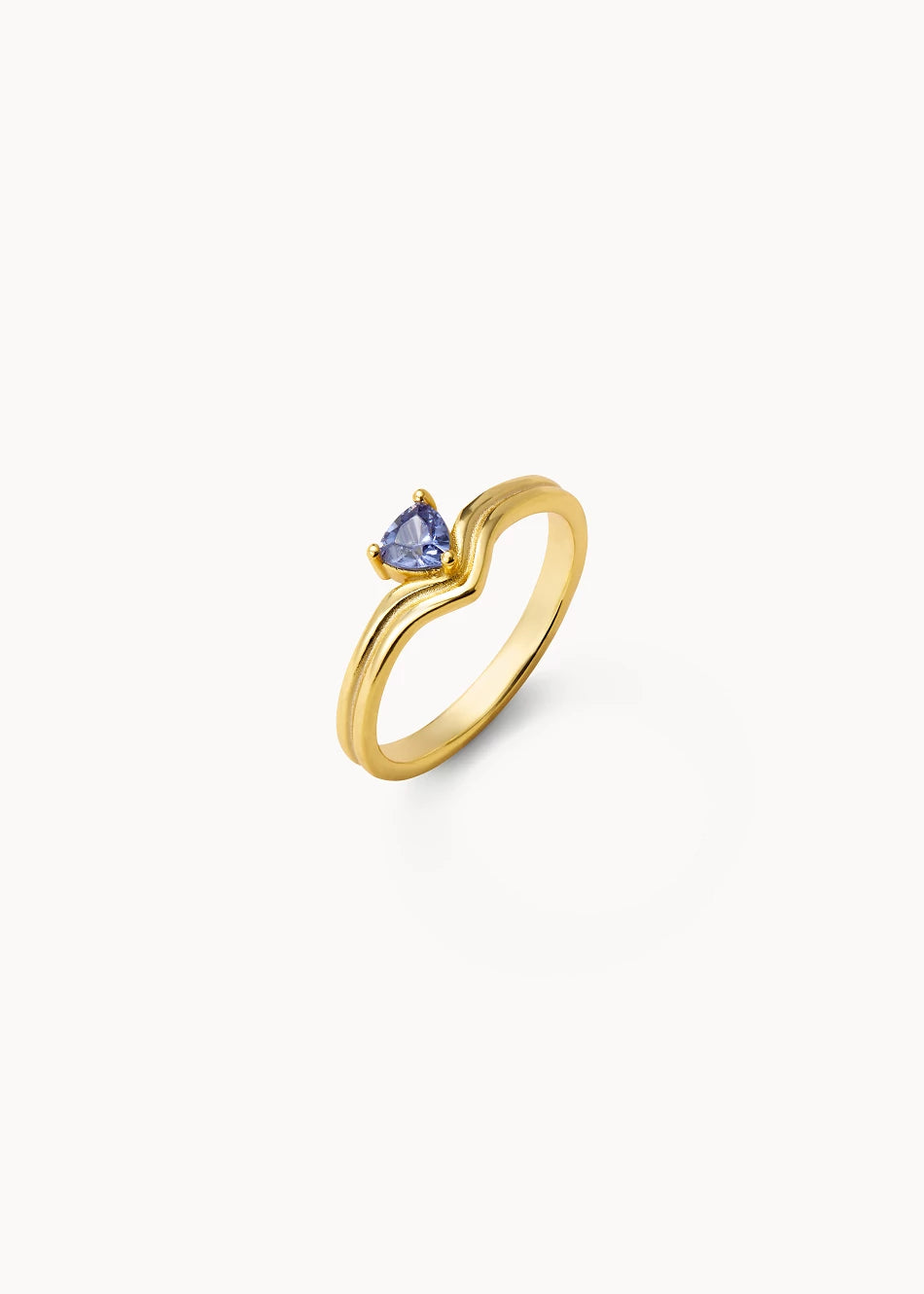 Blue Crown Ring