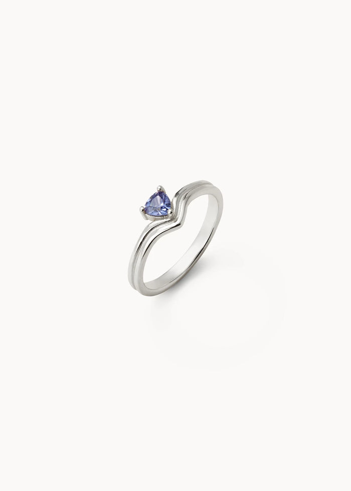 Blue Crown Ring