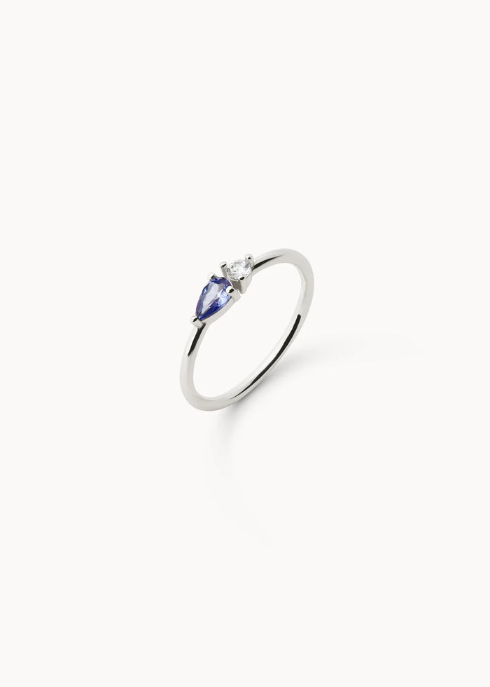Blue Drop Ring