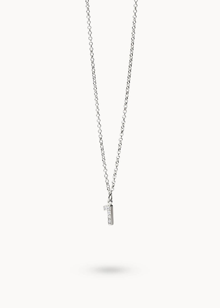 Collar Número Brillo