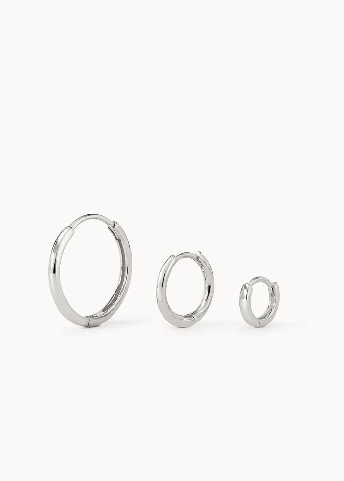Pendientes Aros Click Finos