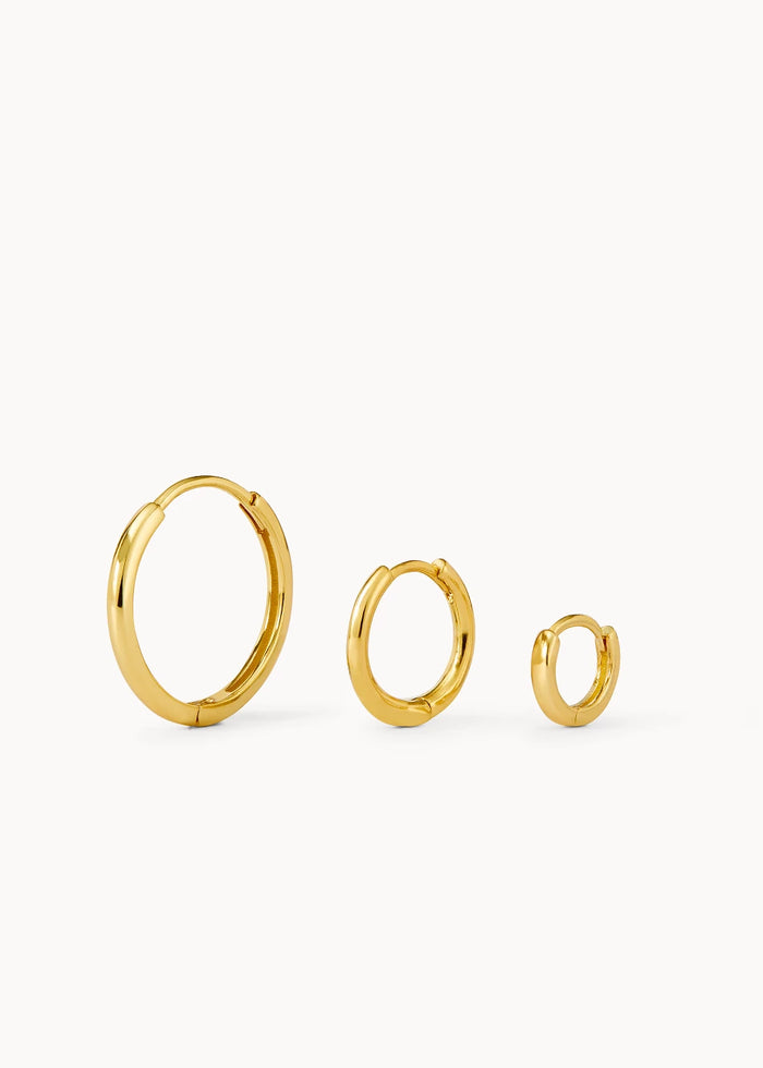 Pendientes Aros Click Finos