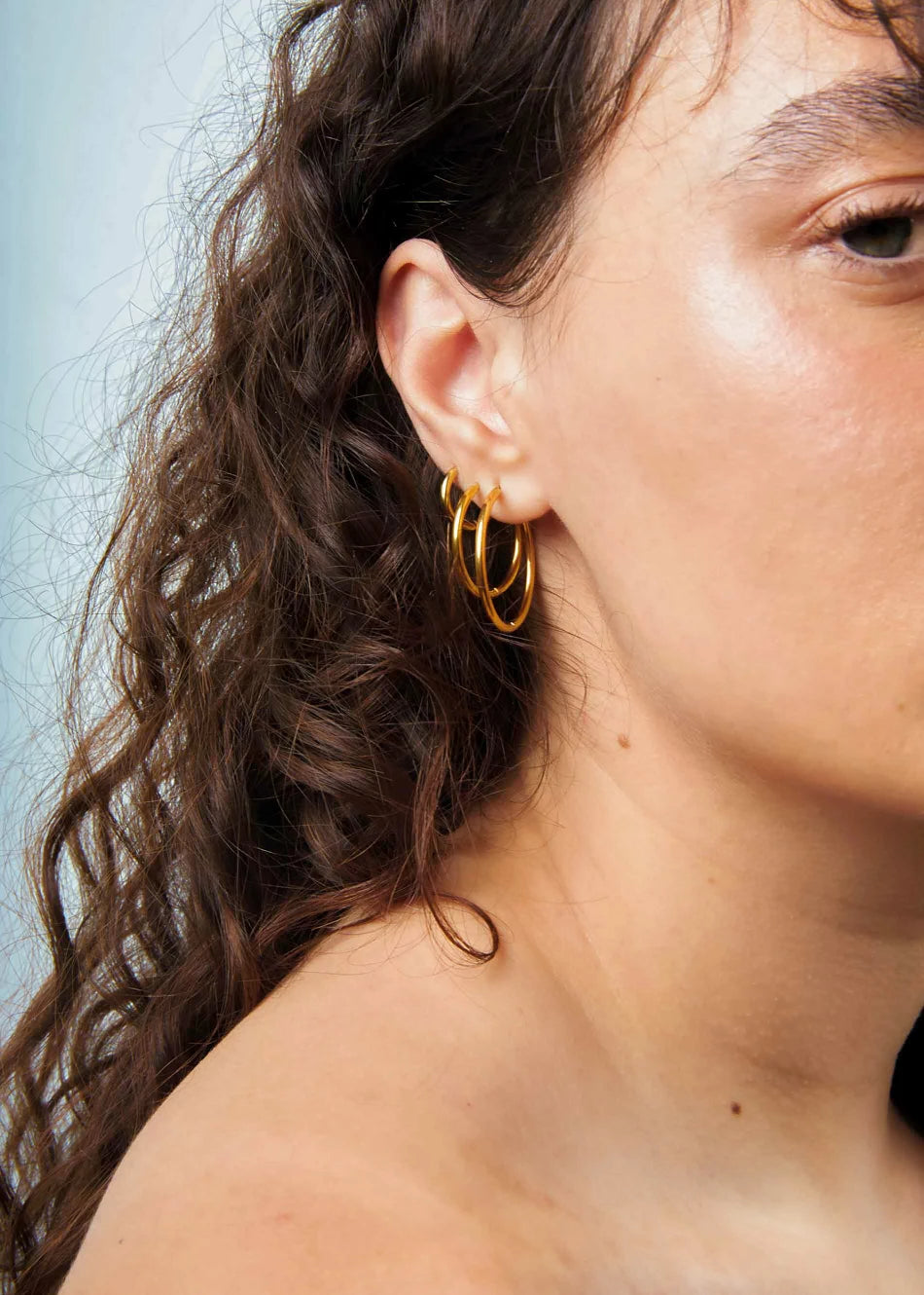 Pendientes Aros Click Acero - Imagen 10