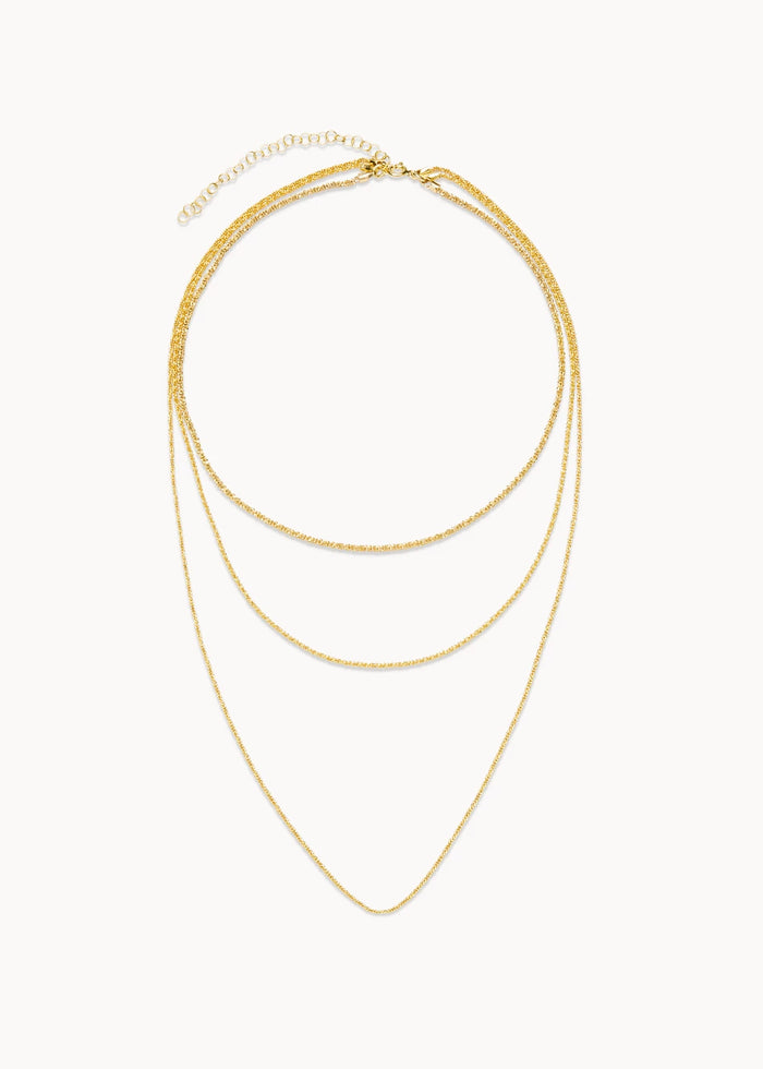 Collar Triple Basic Chains