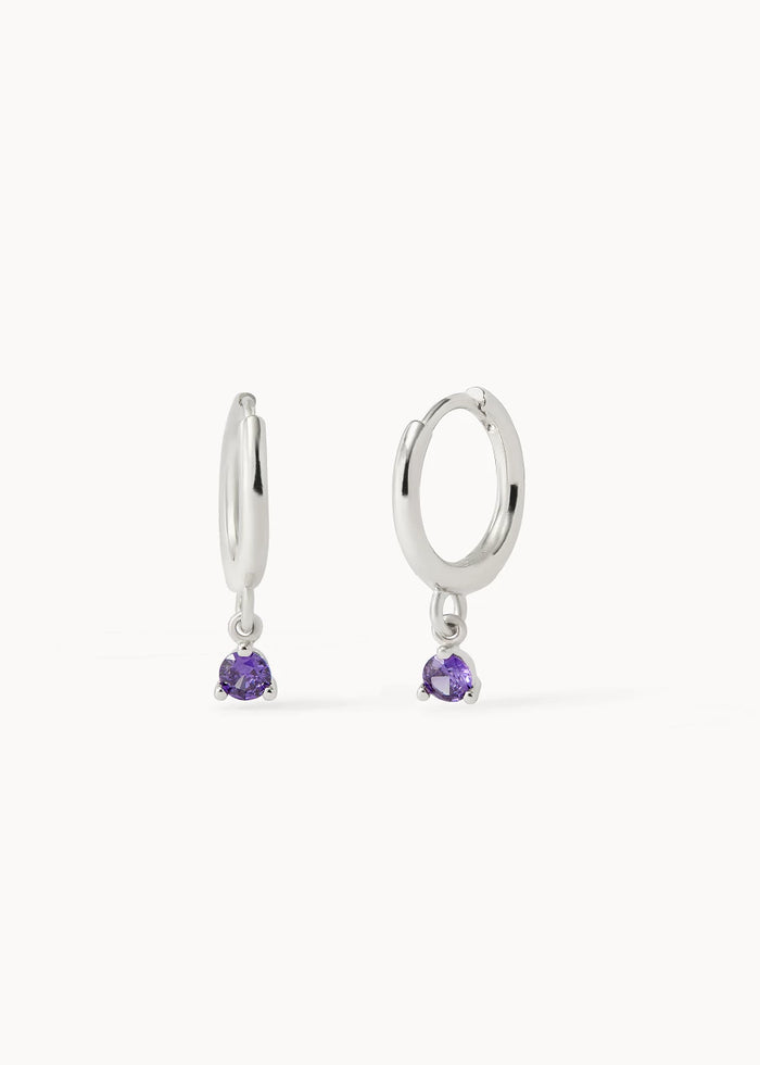 Shine Violet Earrings