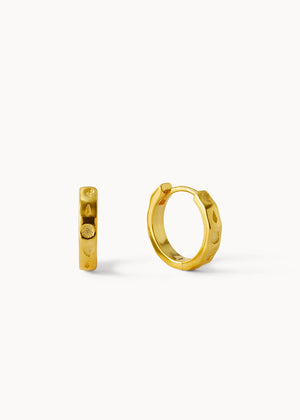 Fósil de Mar Earrings