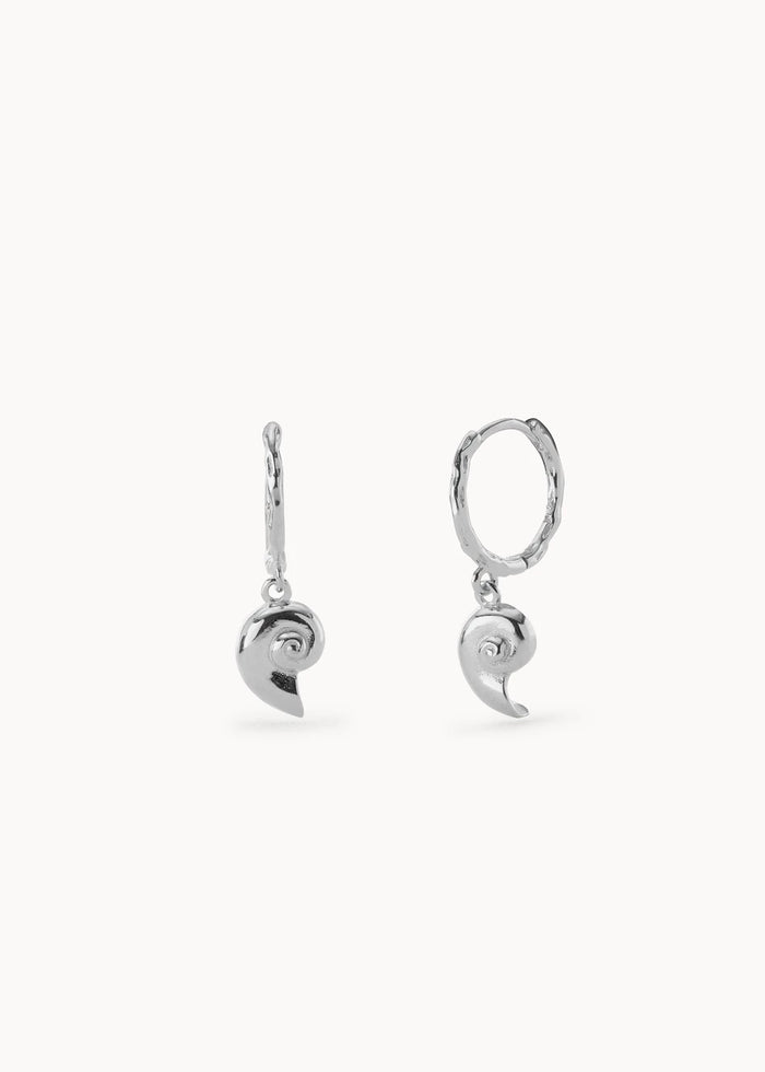 Pendientes Aro Espiral de Mar