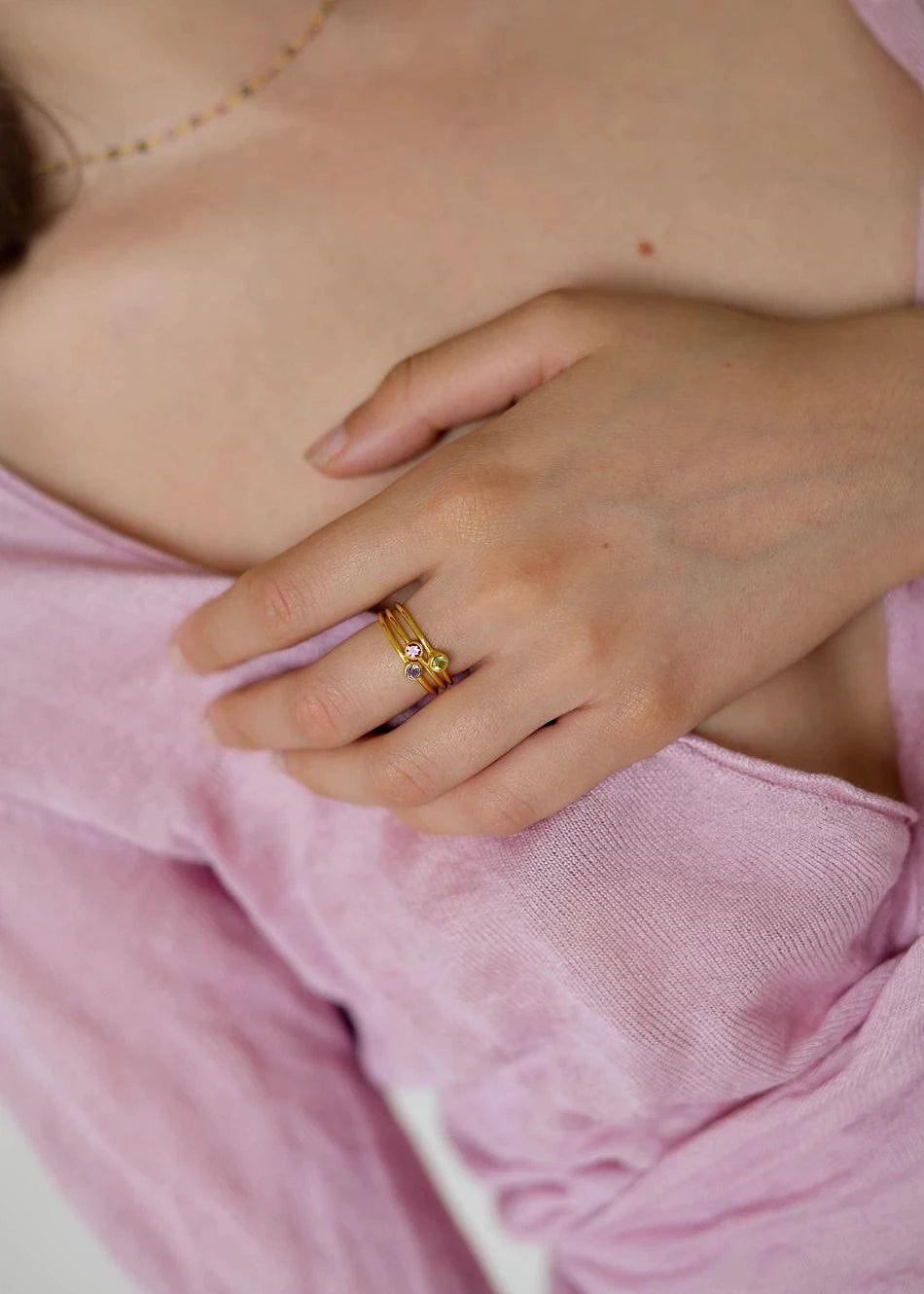 Rainbow Shine Ring