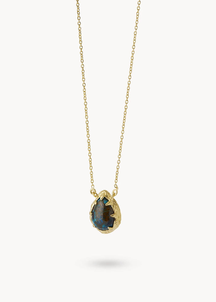 Chrysocolla Groovy Necklace