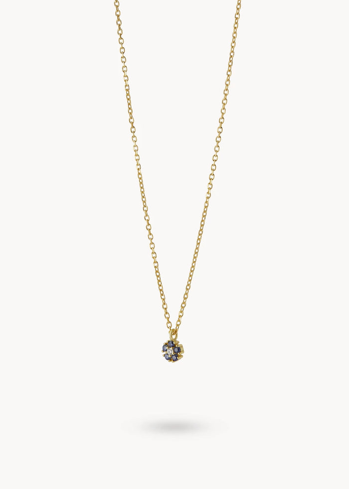 Collar Daisy Blue