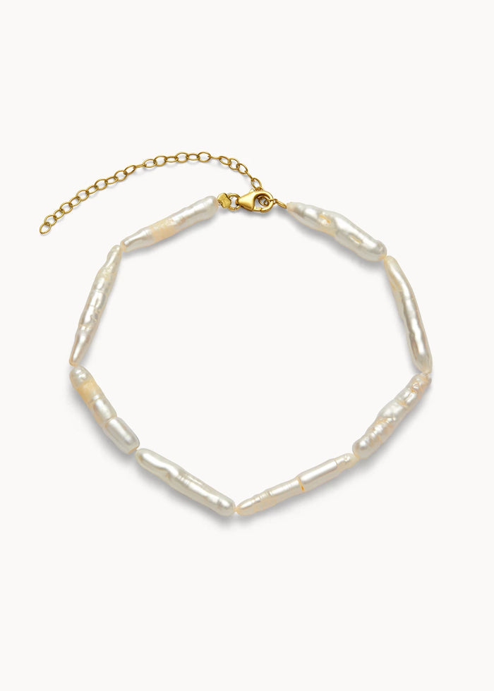 Tobillera Perlas