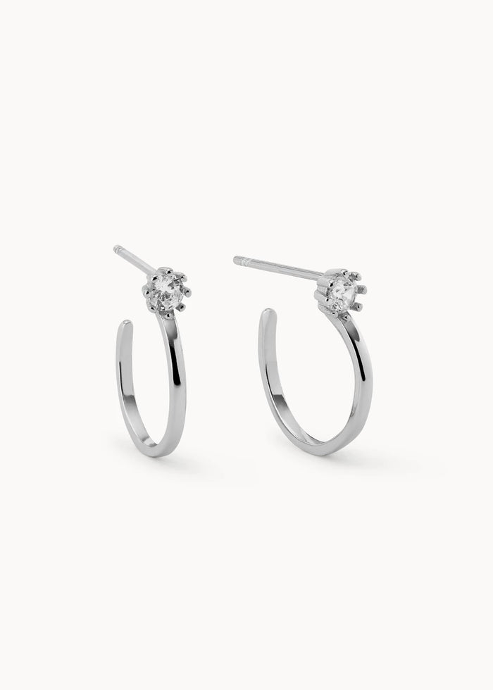 Pendiente Classic Shiny Hoop