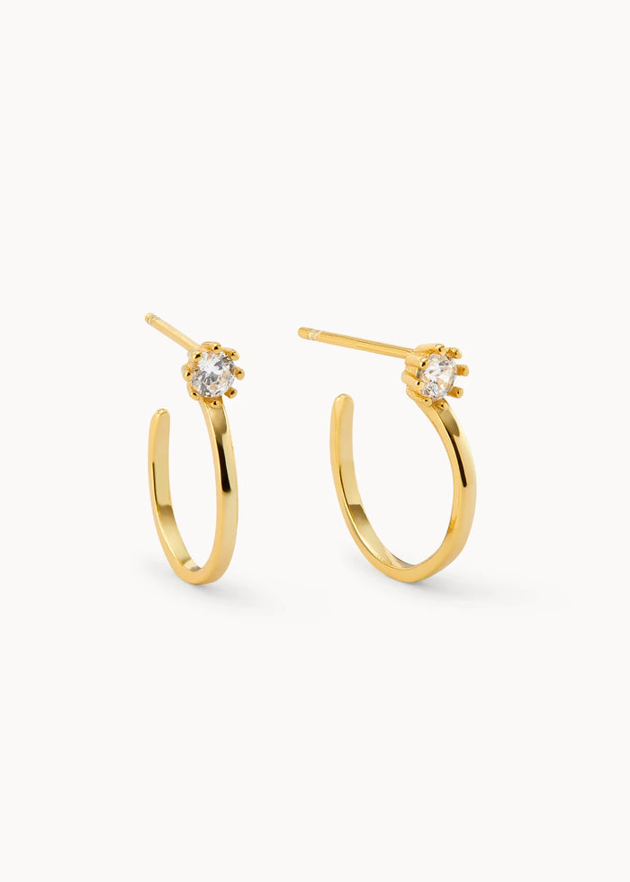 Pendiente Classic Shiny Hoop