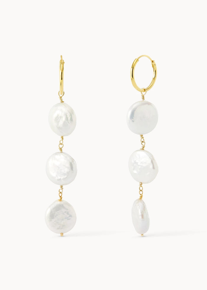 Pendientes Triple Pearl