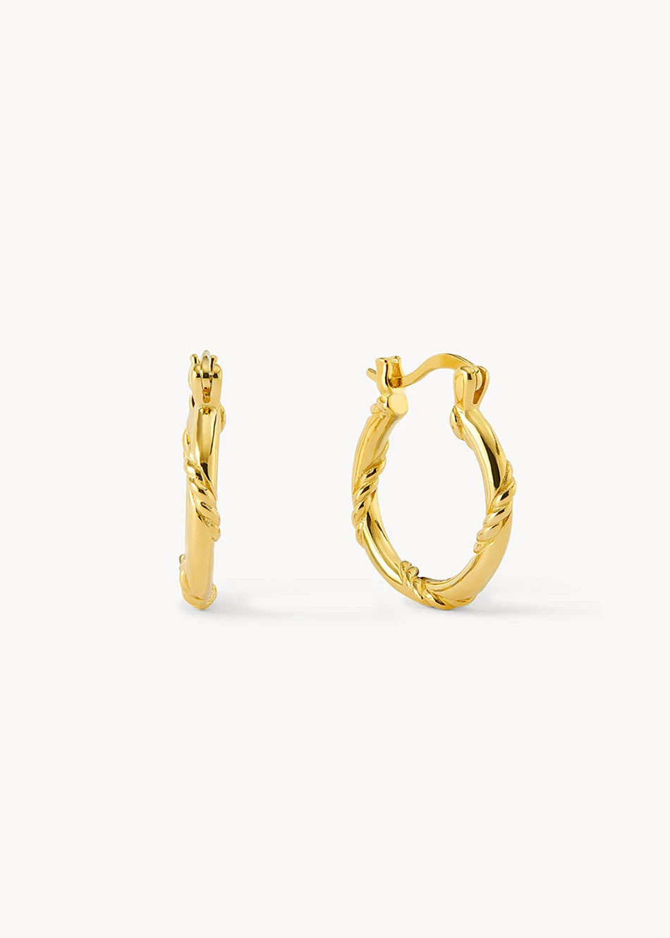 Pendientes Envolving Hoops