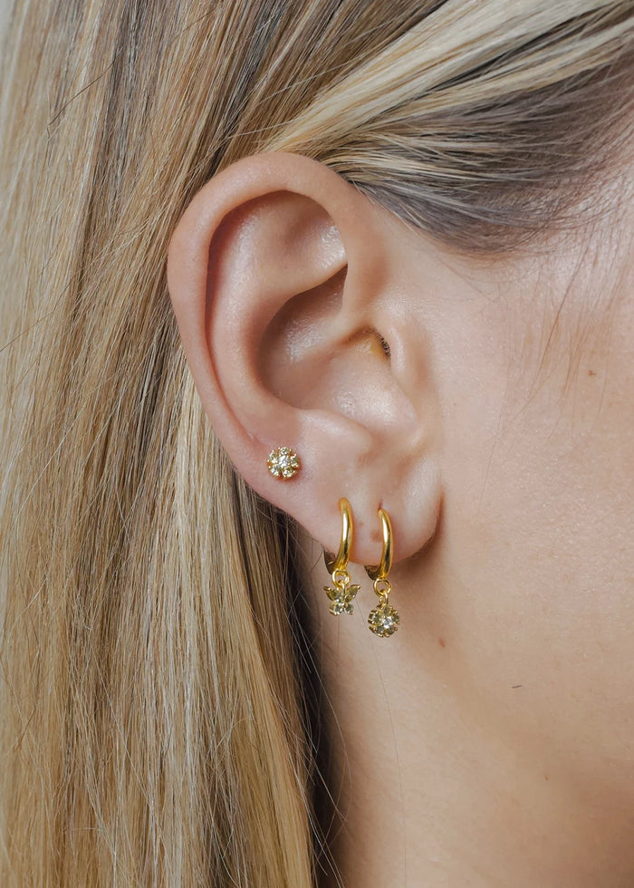 Daisy Green Earrings