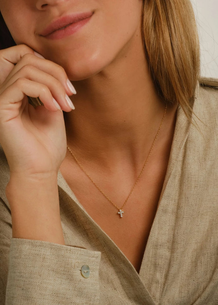 Shining Cross Necklace